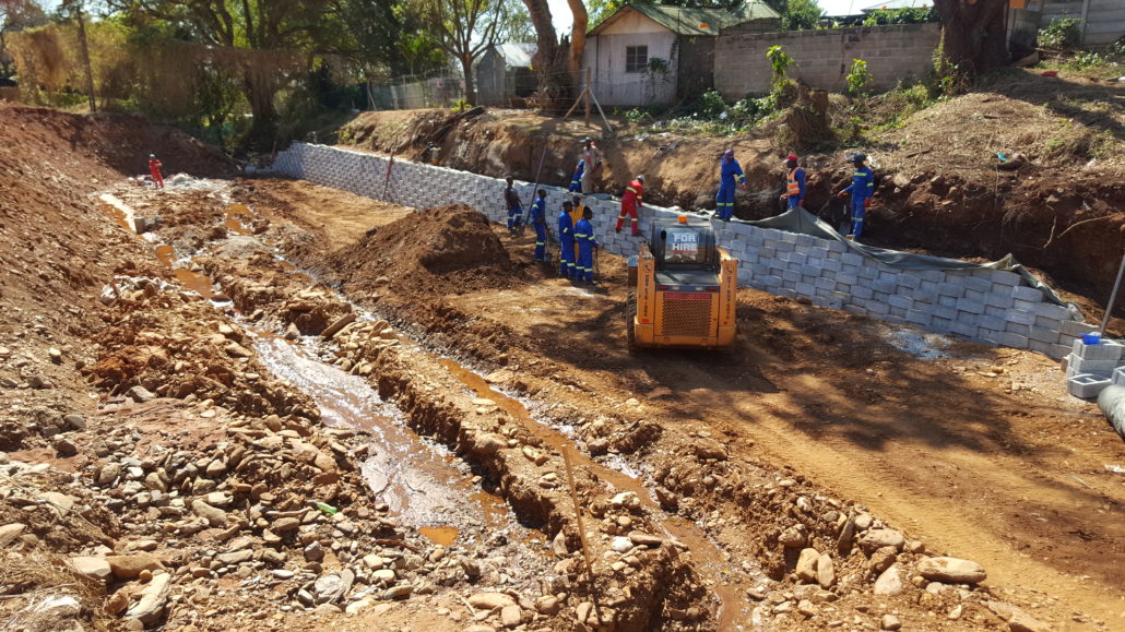 retaining brick wall blocks south africa